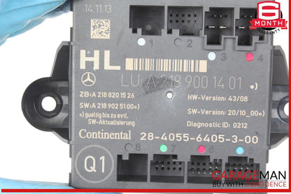 08-18 Mercedes W204 C250 C300 Rear Left Side Door Control Module Unit OEM