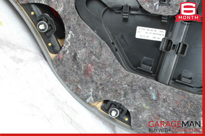 06-11 Mercedes W219 CLS500 CLS550 Complete Rear Right Interior Door Panel Grey