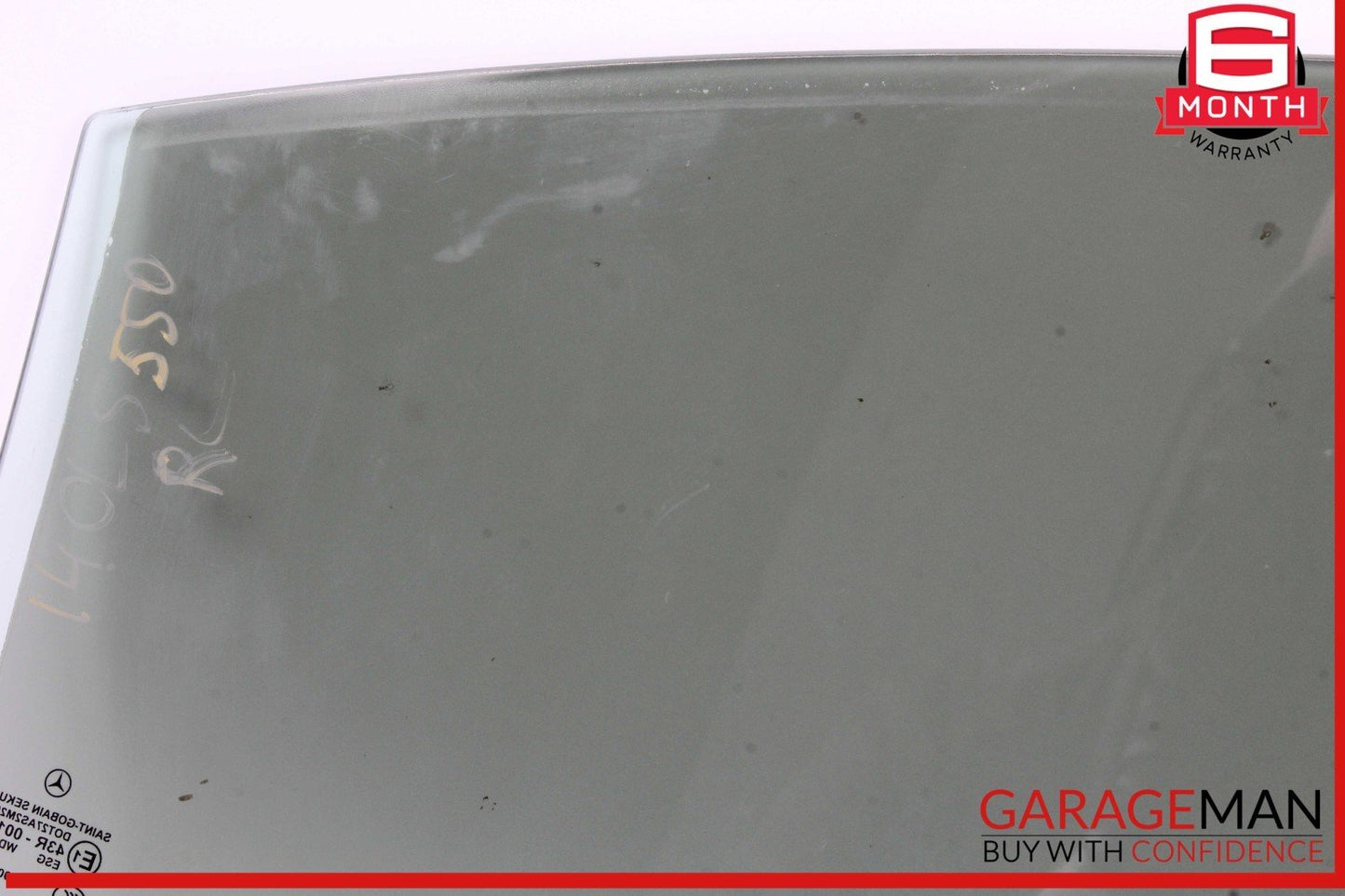 12-18 Mercedes W218 CLS550 CLS63 AMG Rear Left Driver Side Door Window Glass OEM