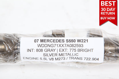 07-11 Mercedes W221 S550 SL550 CLS550 Left Driver Cylinder Head Camshaft OEM