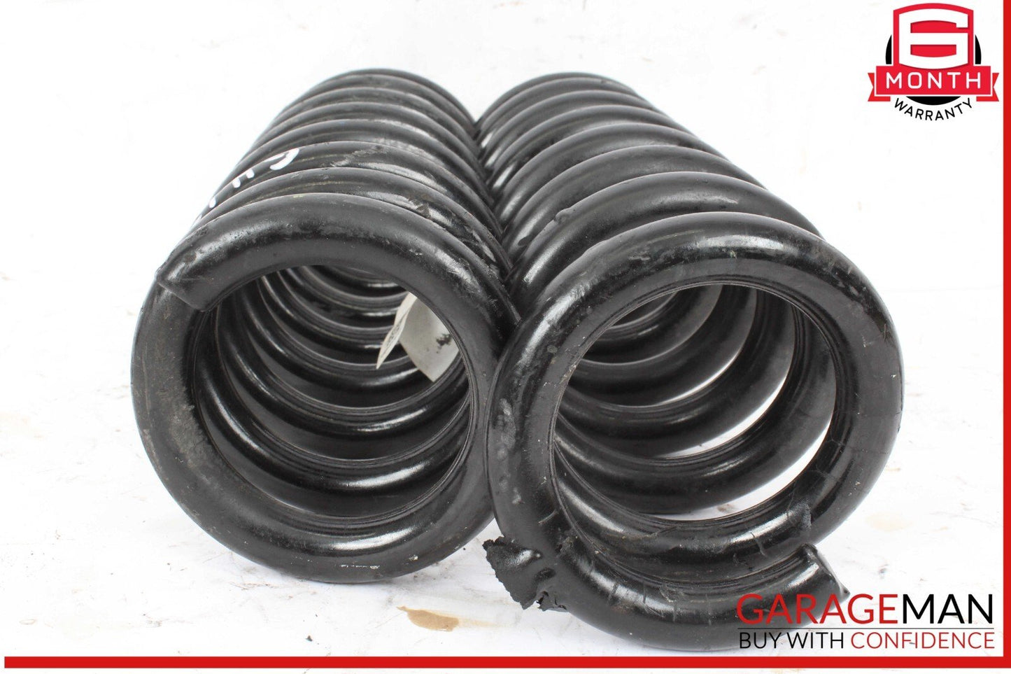 14-17 Maserati Ghibli Rear Right & Left Suspension Coil Spring Absorber Set OEM