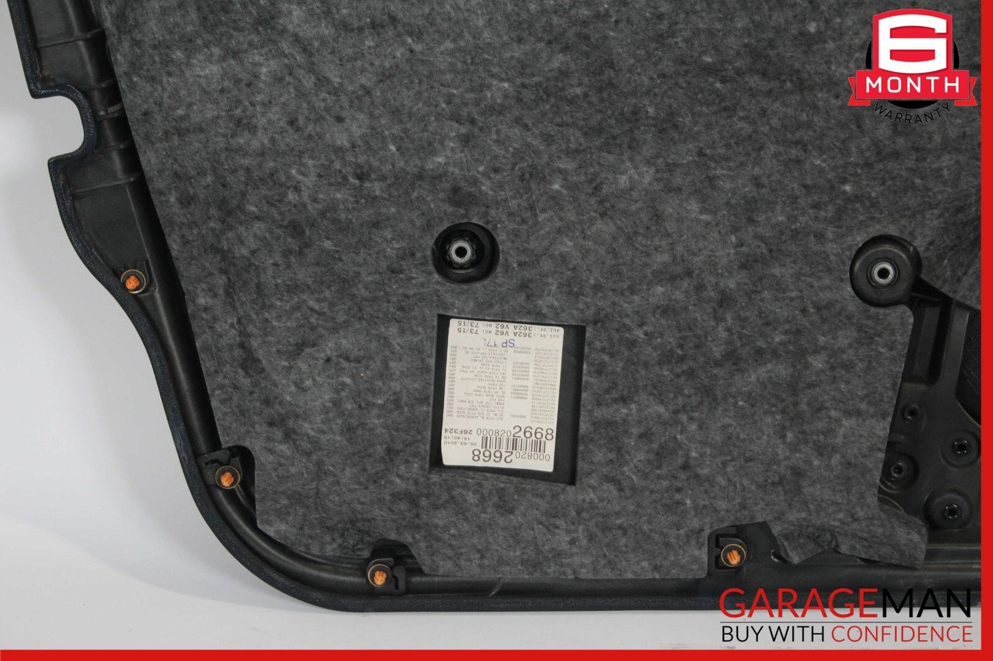 10-13 Mercedes W212 E350 Front Right Interior Door Panel Assy Beige OEM