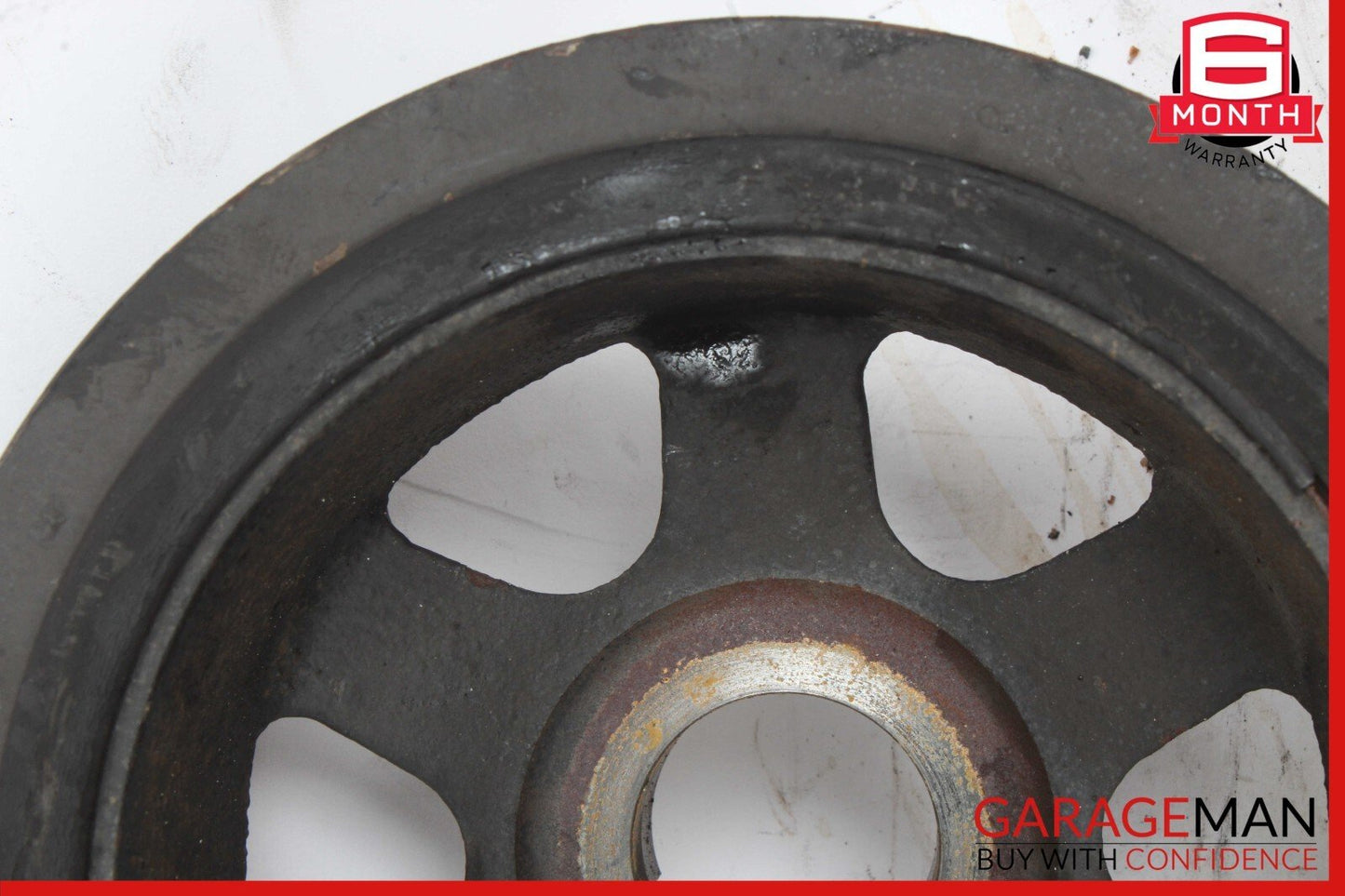 98-07 Mercedes W220 S500 Engine Motor Crankshaft Pulley Vibration Damper OEM