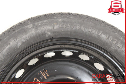 10-17 Mercedes W207 E400 C250 Coupe Donut Spare Tire Wheel Rim 135 80 17" OEM