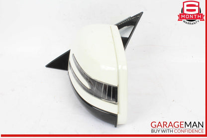 10-13 Mercedes W212 E350 Bluetec Front Left Side Mirror Door Rear View White