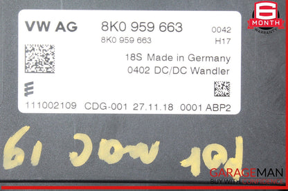 15-19 Porsche Macan 95B Voltage Stabilizer Control Module Unit ECU 8K0959663 OEM