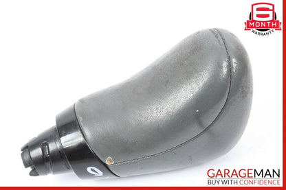 98-02 Mercedes W210 E320 E55 AMG Shift Knob Gear Shifter Leather Gray OEM