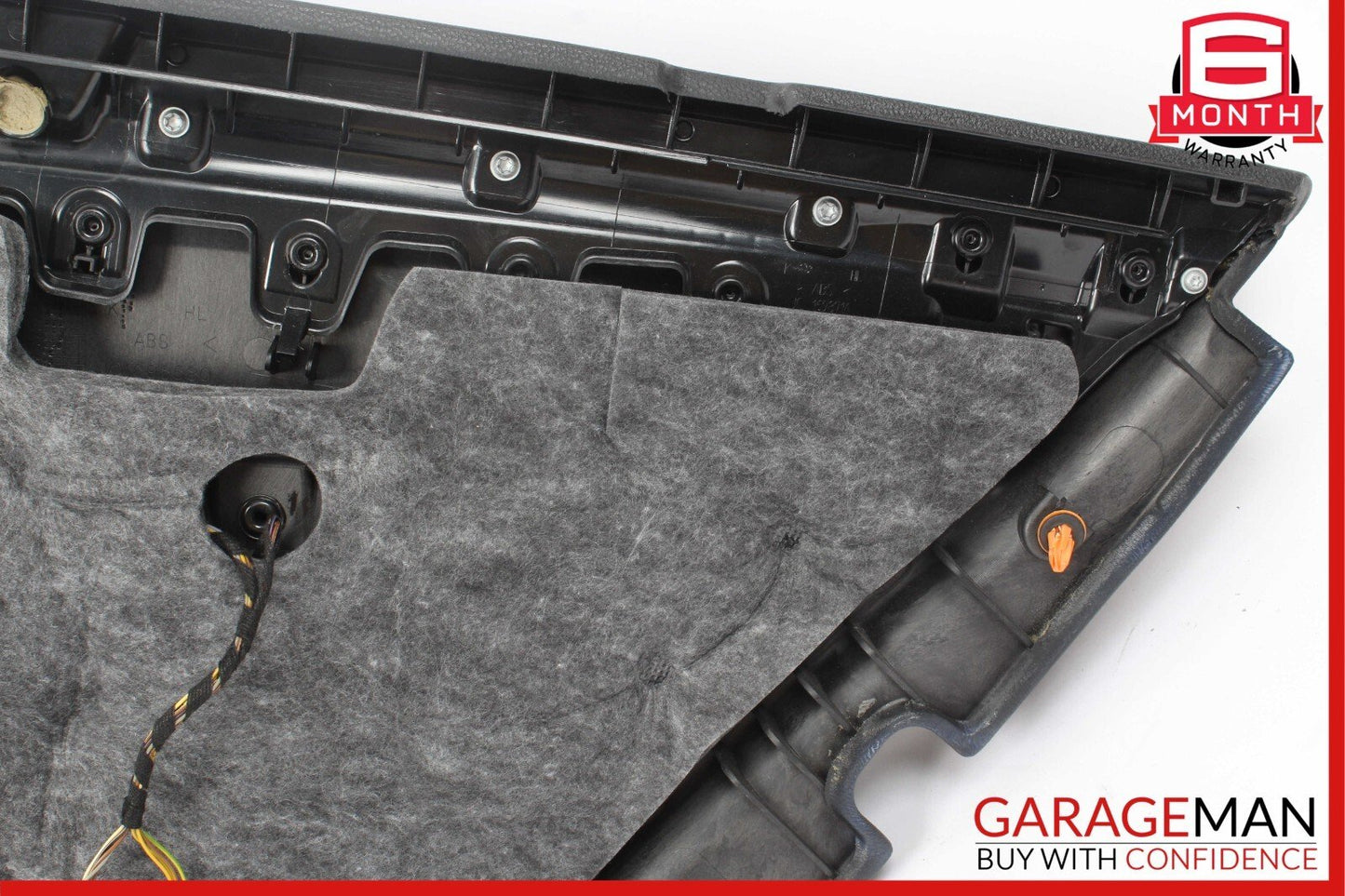 10-13 Mercedes W212 E350 E550 Rear Left Interior Door Panel Cover Black