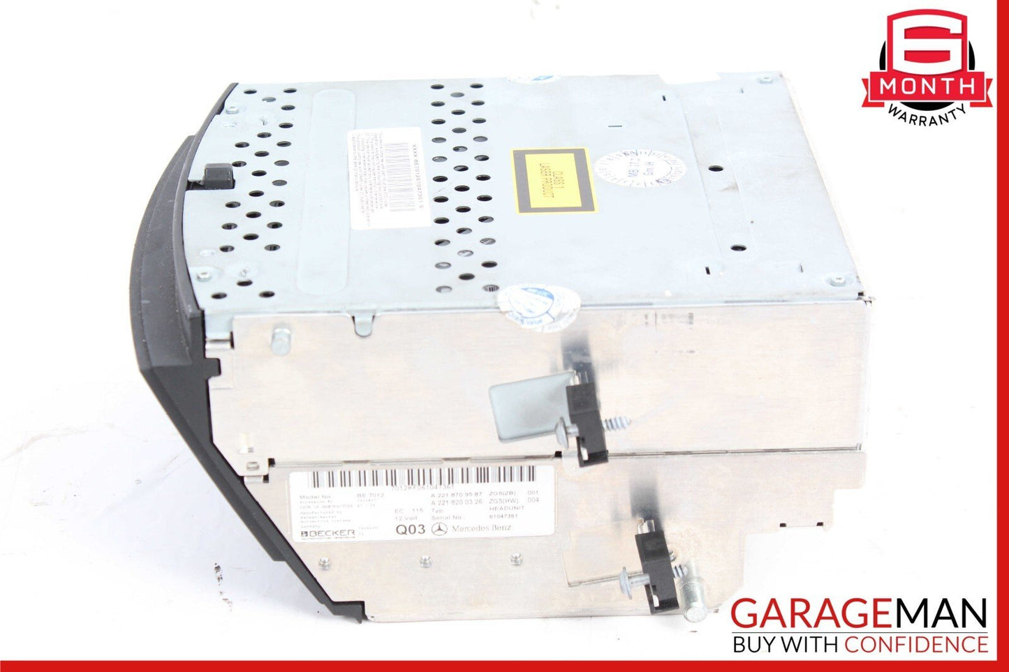 07-09 Mercedes W221 S550 S450 S65 Navigation Head Unit Command CD Audio Player