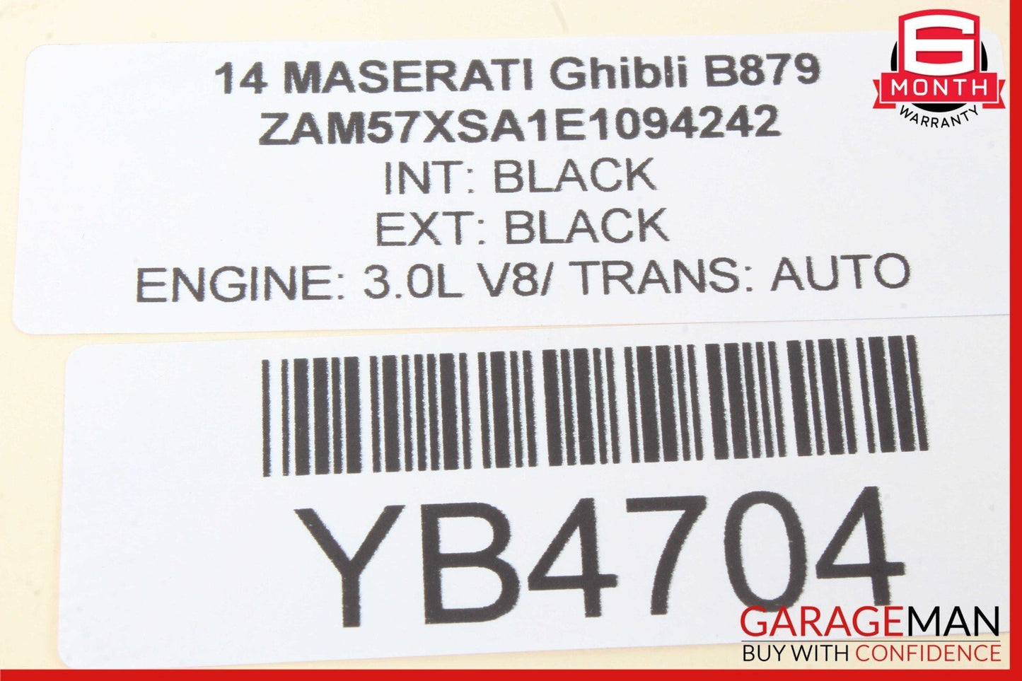 14-20 Maserati Ghibli Quattroporte Rear Left / Right Side Lower Control Arm