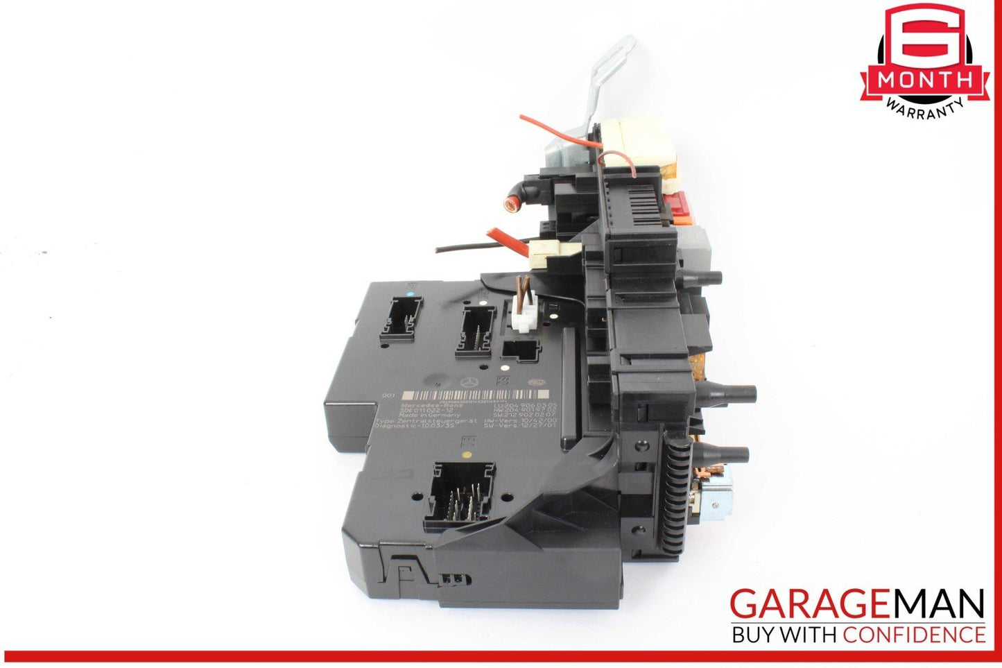 12-14 Mercedes W204 C250 CGI C350 Rear SAM Module Relay Fuse Box Assembly OEM