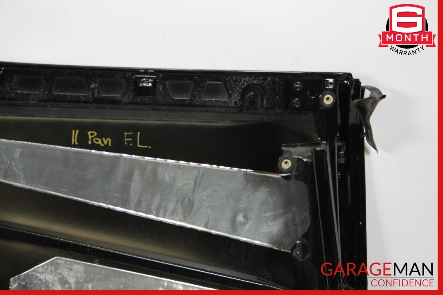 10-16 Porsche Panamera 970 Rear Left Side Exterior Door Shell Frame Black
