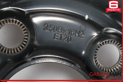 08-14 Mercedes W204 C180 C300 Emergency Spare Tire Donut Wheel Rim 125 90 16"