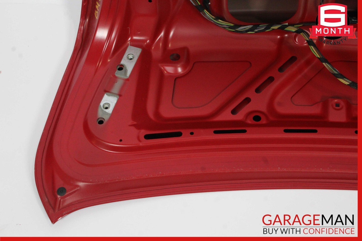 12-18 BMW F30 320i 328i Rear Trunk Lid Deck Shell Panel Cover Red OEM
