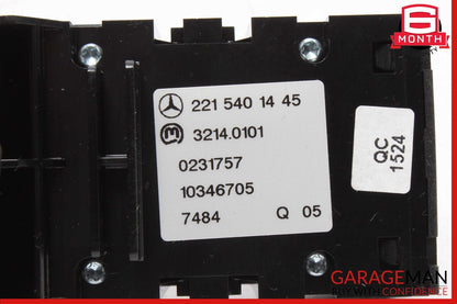 07-14 Mercedes W221 S550 Electronic Parking Brake Release Switch Control Module
