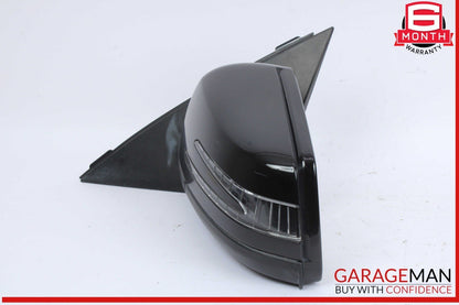 12-15 Mercedes W204 C250 Front Left Side Door Rear View Mirror w/ Blind Spot OEM