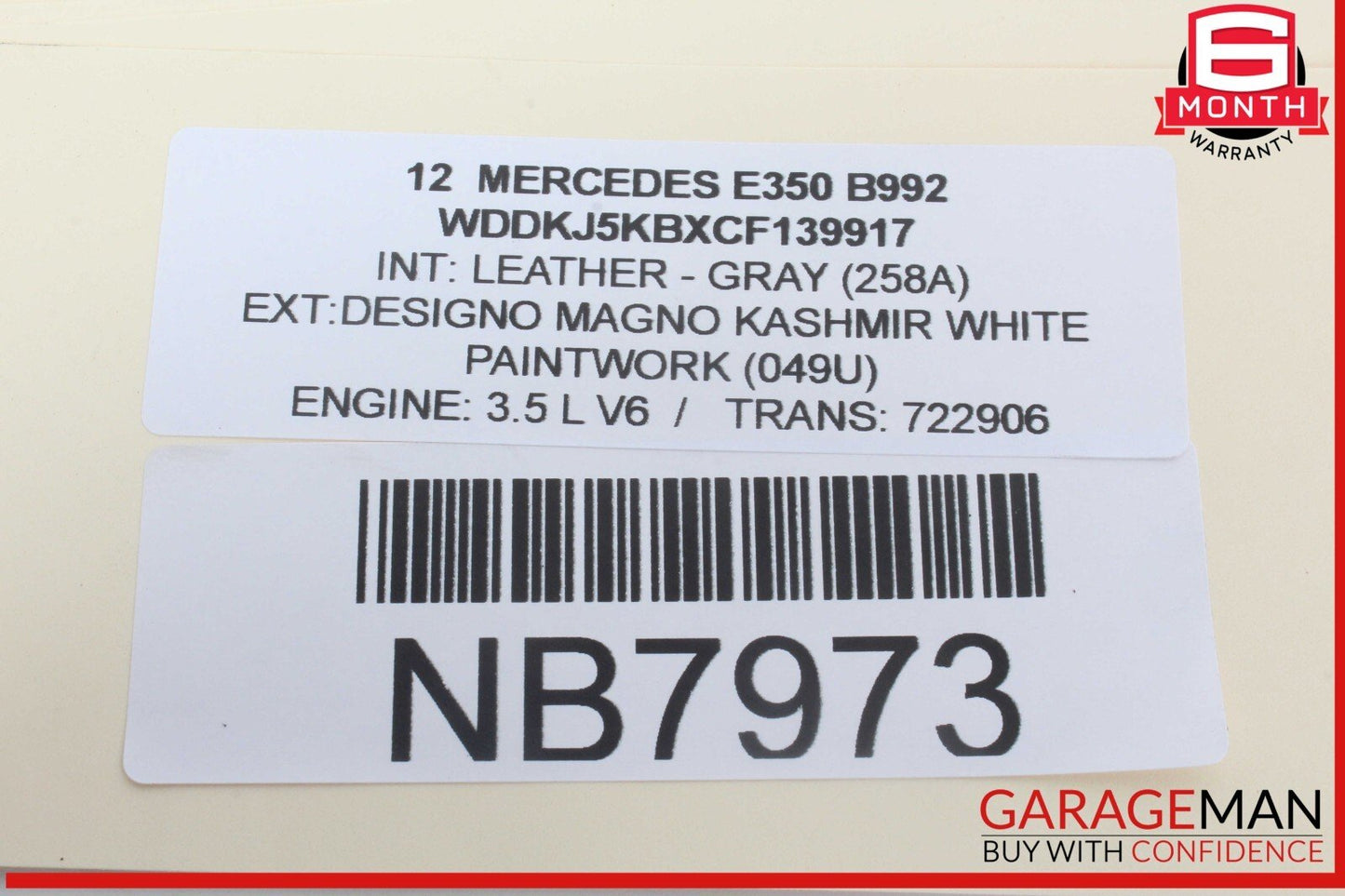 10-13 Mercedes W207 E350 E550 Floor Gear Selector Shift Shifter Box OEM