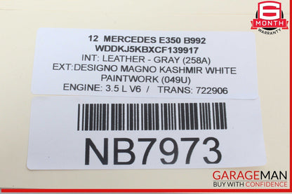 10-13 Mercedes W207 E350 E550 Floor Gear Selector Shift Shifter Box OEM