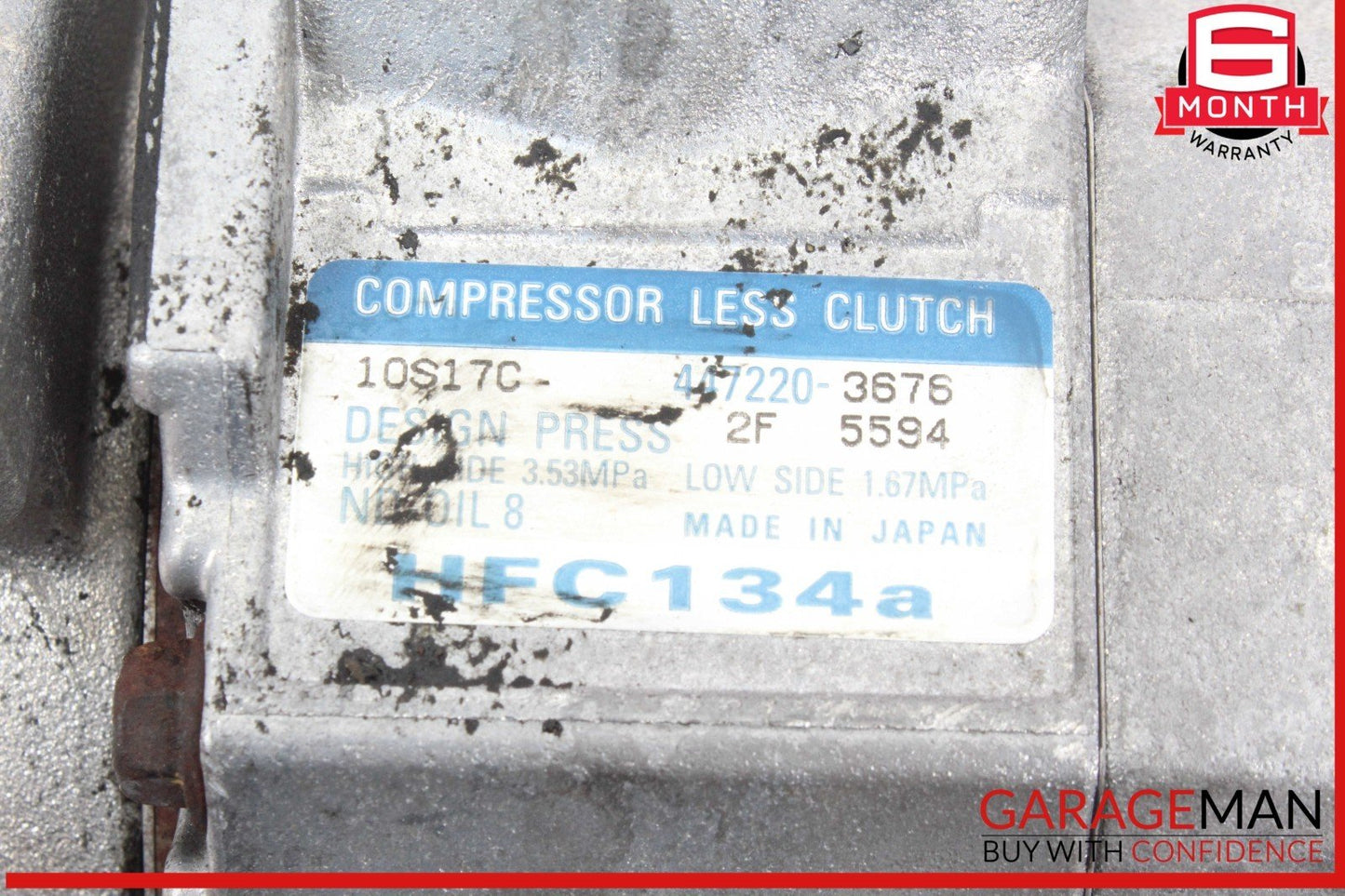 04-09 Chrysler PT Cruiser AC A/C Air Conditioning Compressor 05058031AC OEM
