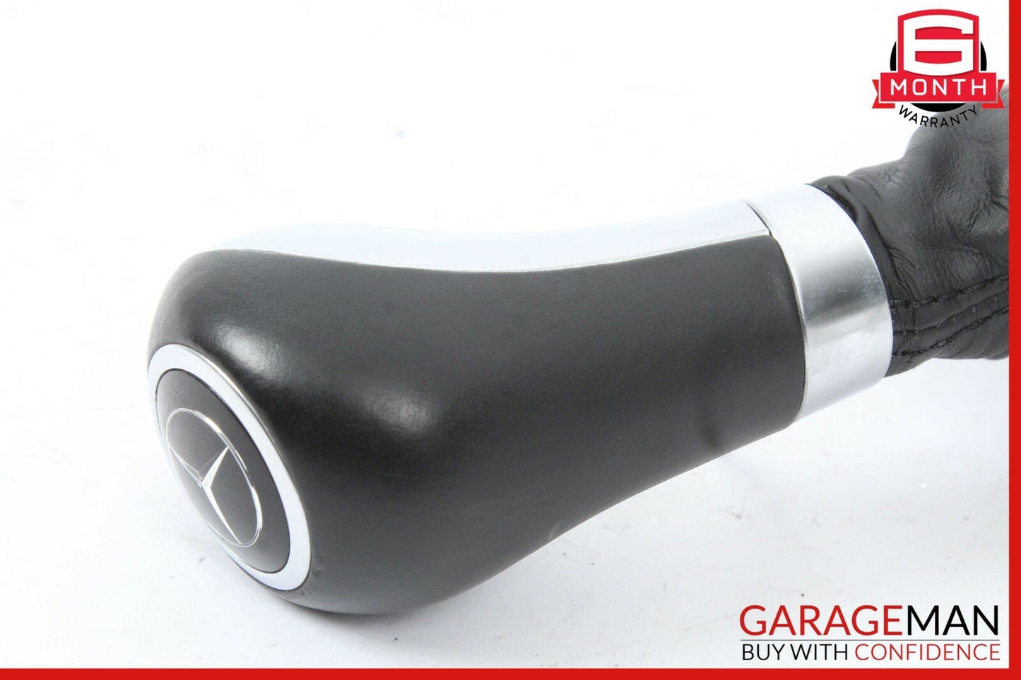 12-14 Mercedes W204 C300 C350 Shift Shifter Knob Boot Cover Black OEM