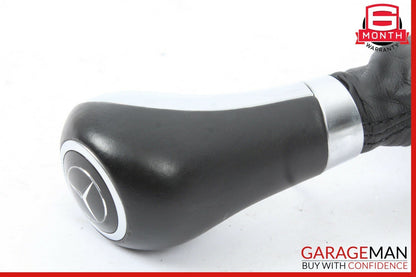 12-14 Mercedes W204 C300 C350 Shift Shifter Knob Boot Cover Black OEM