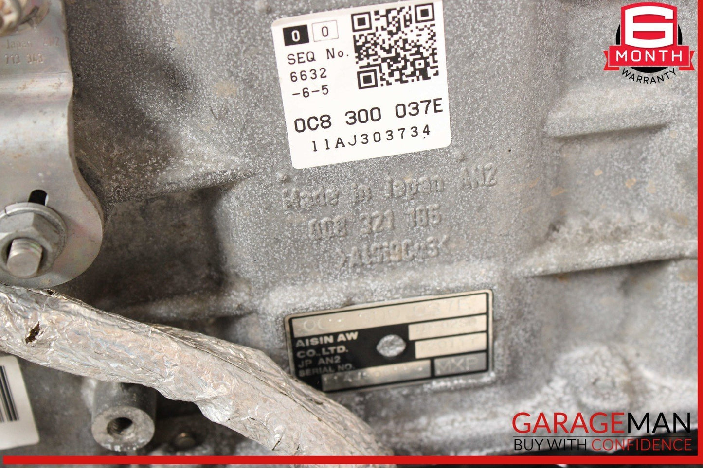 11-18 Porsche Cayenne 958 3.6L Automatic Transmission Gearbox AWD OEM 126k