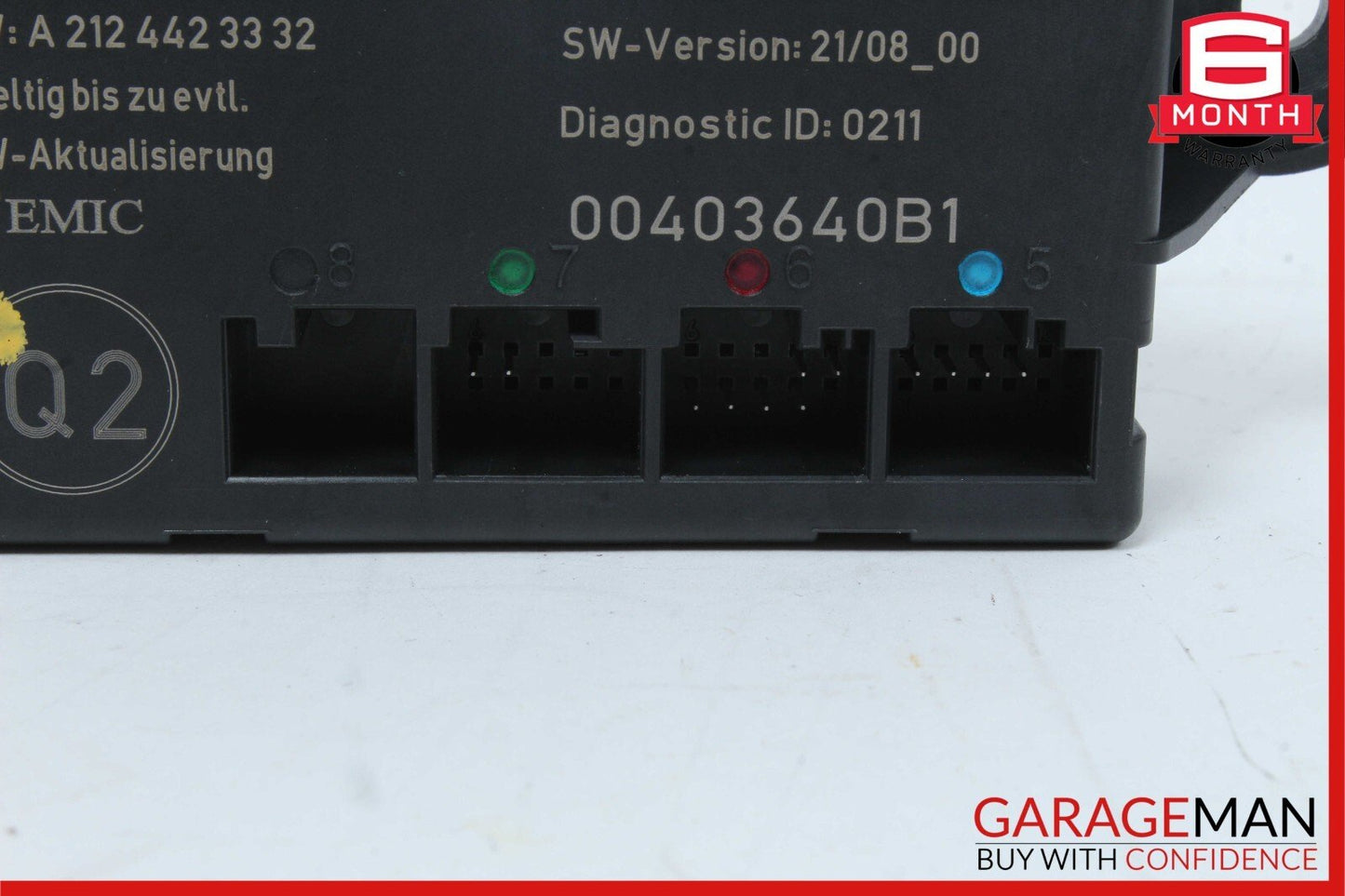 08-18 Mercedes C300 E350 CLS550 Rear Left Side Door Control Module Unit