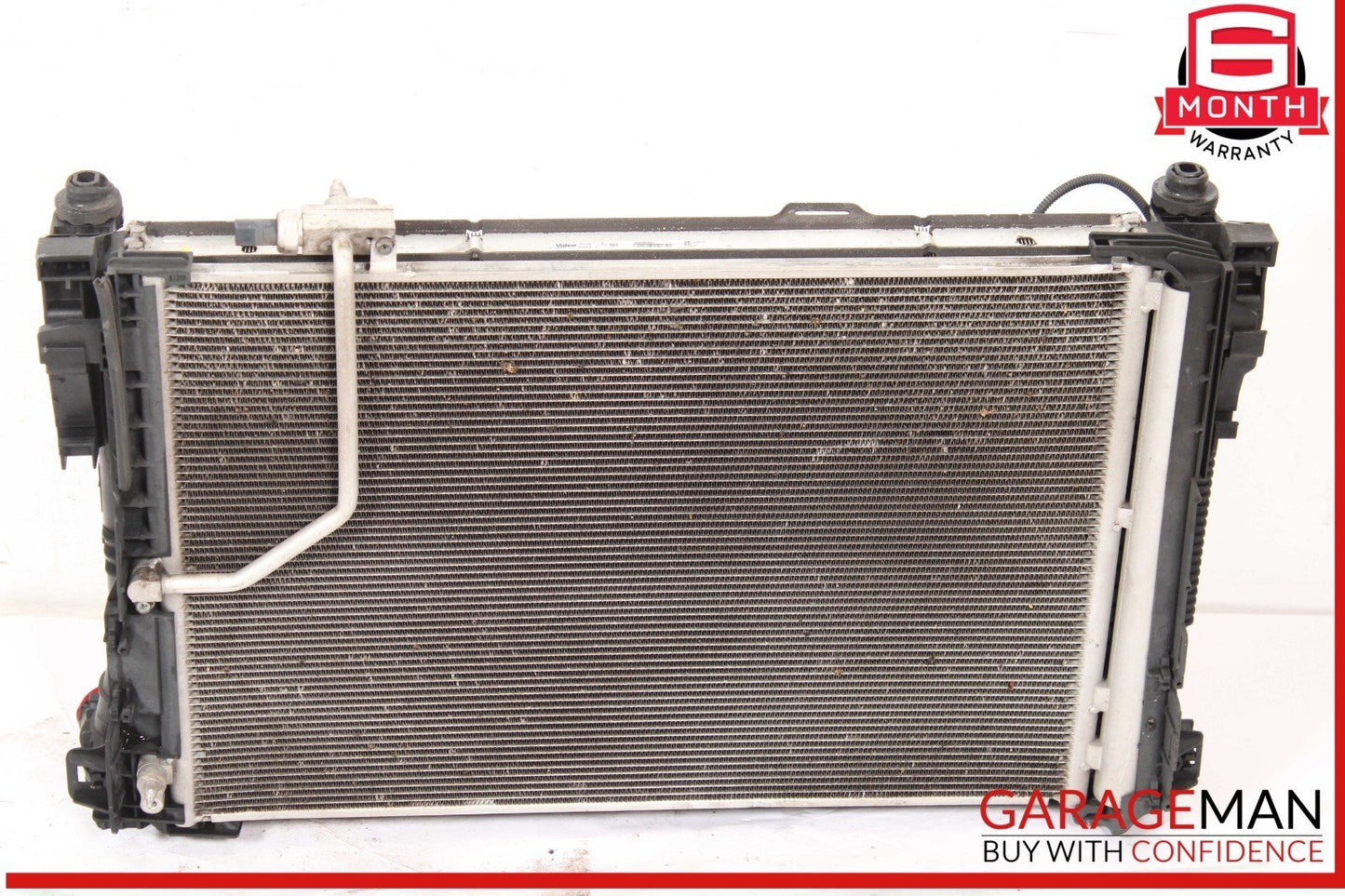 08-15 Mercedes W212 E300 GLK350 Engine Cooling Radiator AC Air A/C Condenser OEM