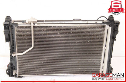 08-15 Mercedes W212 E300 GLK350 Engine Cooling Radiator AC Air A/C Condenser OEM