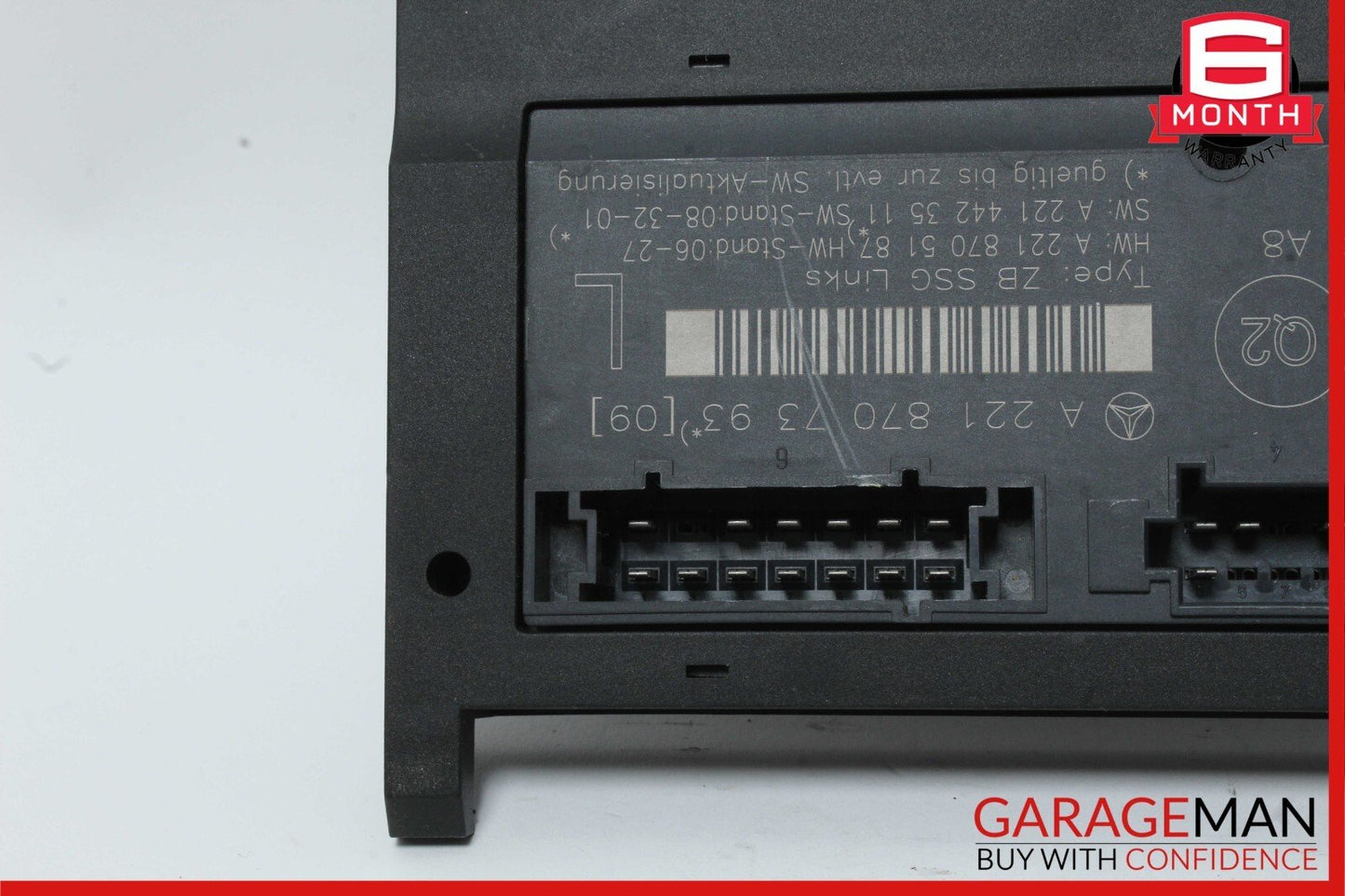 07-13 Mercedes W221 S450 S550 Front Left Driver Side Under Seat Control Unit OEM