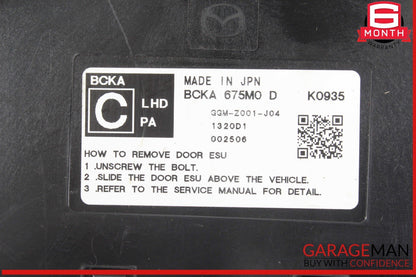 19-23 Mazda 3 Front Right Passenger Side Door Control Module Unit OEM