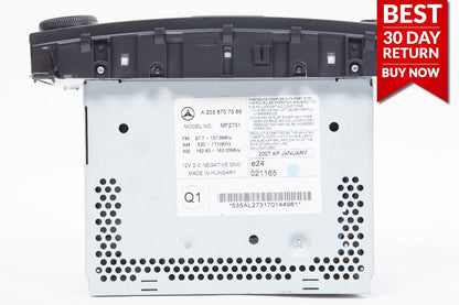 05-07 MERCEDES W203 C230 C350 RADIO STEREO AUDIO CD PLAYER UNIT AM FM A16 OEM