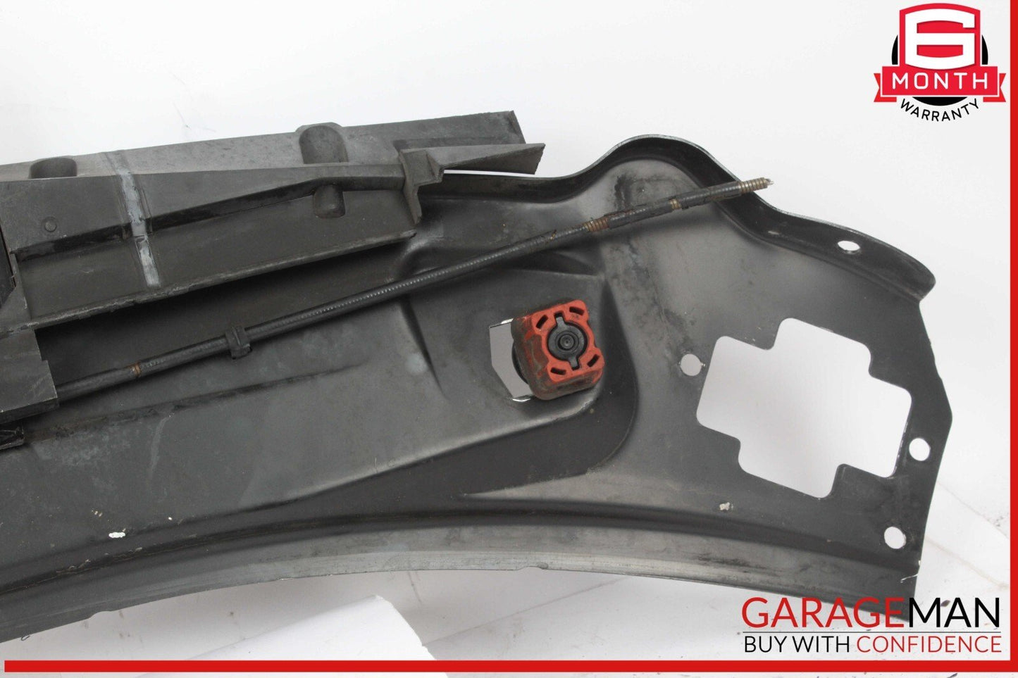 07-13 Mercedes W221 S550 Front Upper Radiator Core Support Headlight Bracket Bar