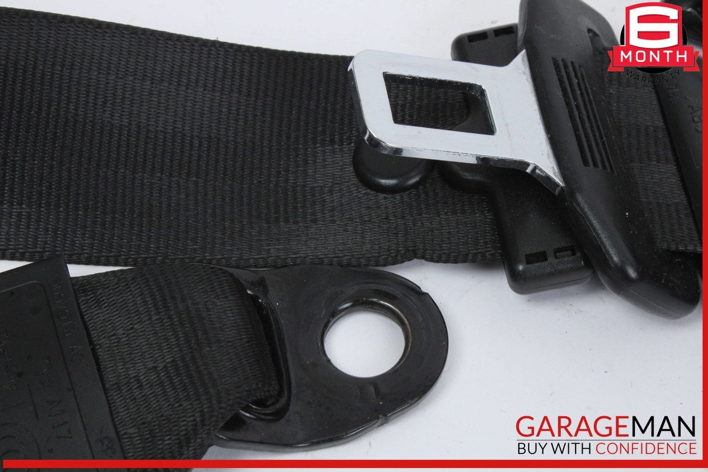 12-17 Audi A5 S5 Front Left Driver Side Seat Belt Seatbelt Black OEM
