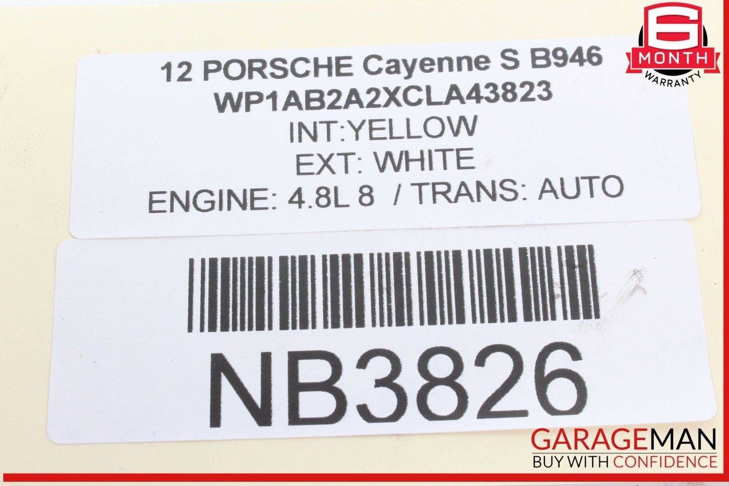 11-18 Porsche Cayenne S 958 Rear Right/Left Suspension Upper Forward Control Arm