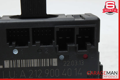 08-18 Mercedes W204 C300 CLS550 Front Left Driver Side Door Control Module OEM