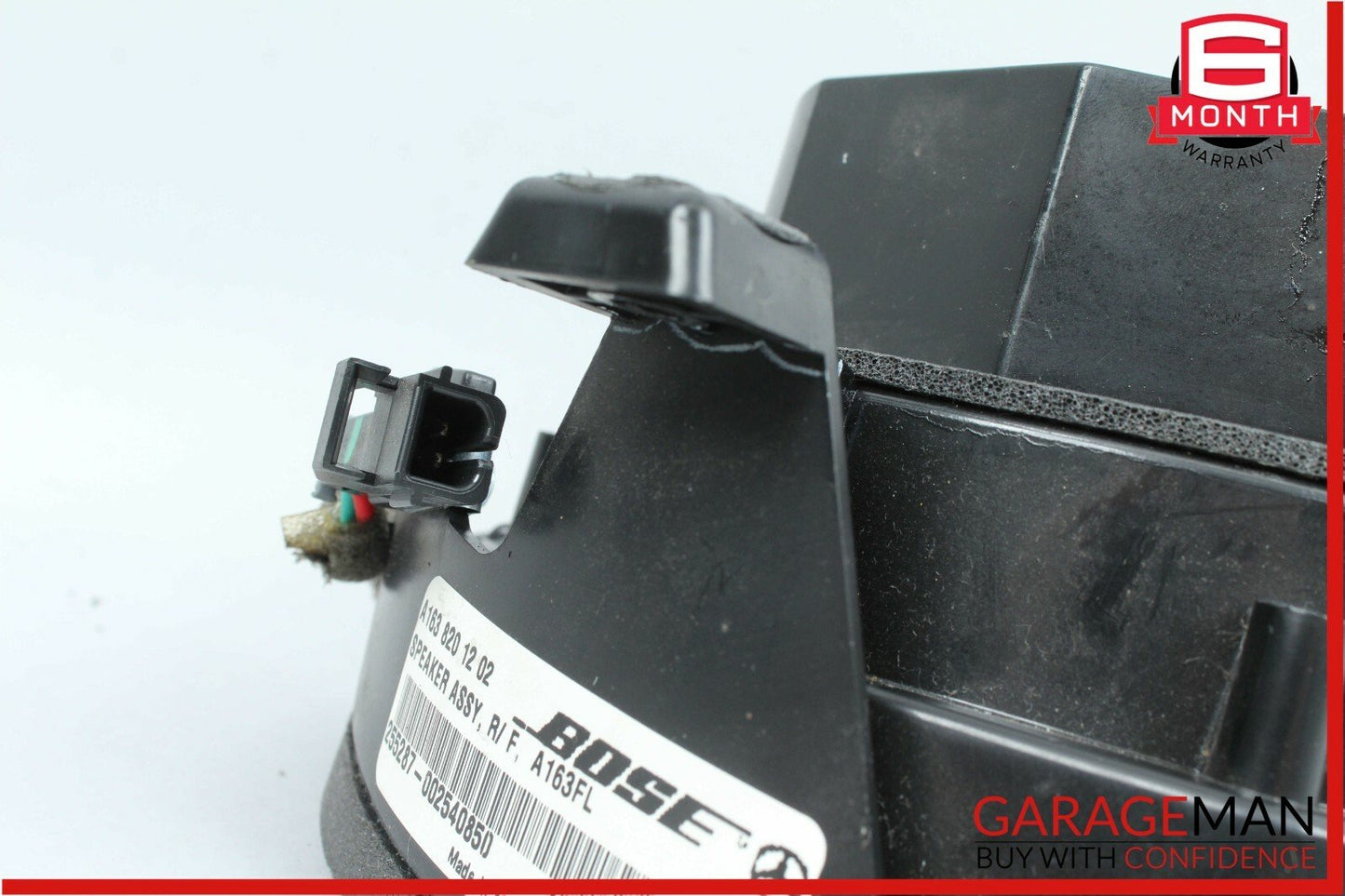 02-05 Mercedes W163 ML320 Front Right Passenger Side Door Audio Sound Speaker