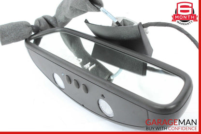 10-16 Mercedes W212 E350 C250 Front Top Upper Rear View Mirror Black 2048104217