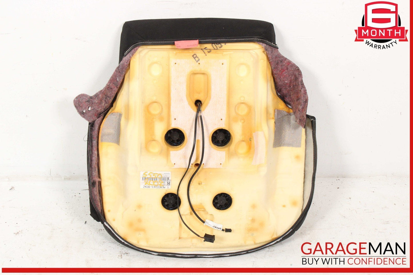 07-09 Mercedes W221 S550 Front Right Side Lower Bottom Seat Cushion Cover OEM