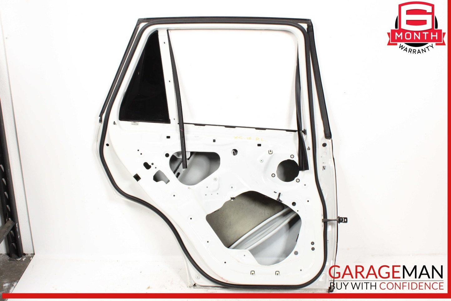 14-18 BMW X5 Rear Left Driver Side Door Shell Panel White OEM