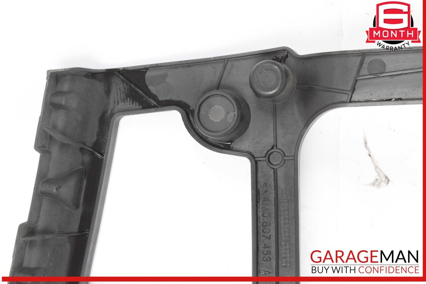 17-19 Audi Q7 Rear Left Driver Side Bumper Guide Mount Bracket 4M0807453A OEM