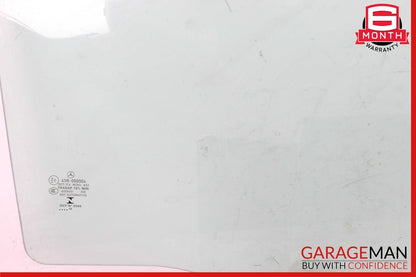 15-20 Mercedes W205 C300 C350e C400 Rear Right Side Door Window Glass Clear
