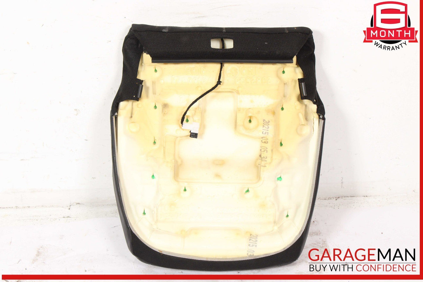 14-19 Mercedes W117 CLA250 Front Right Lower Bottom Seat Cushion Cover Black OEM