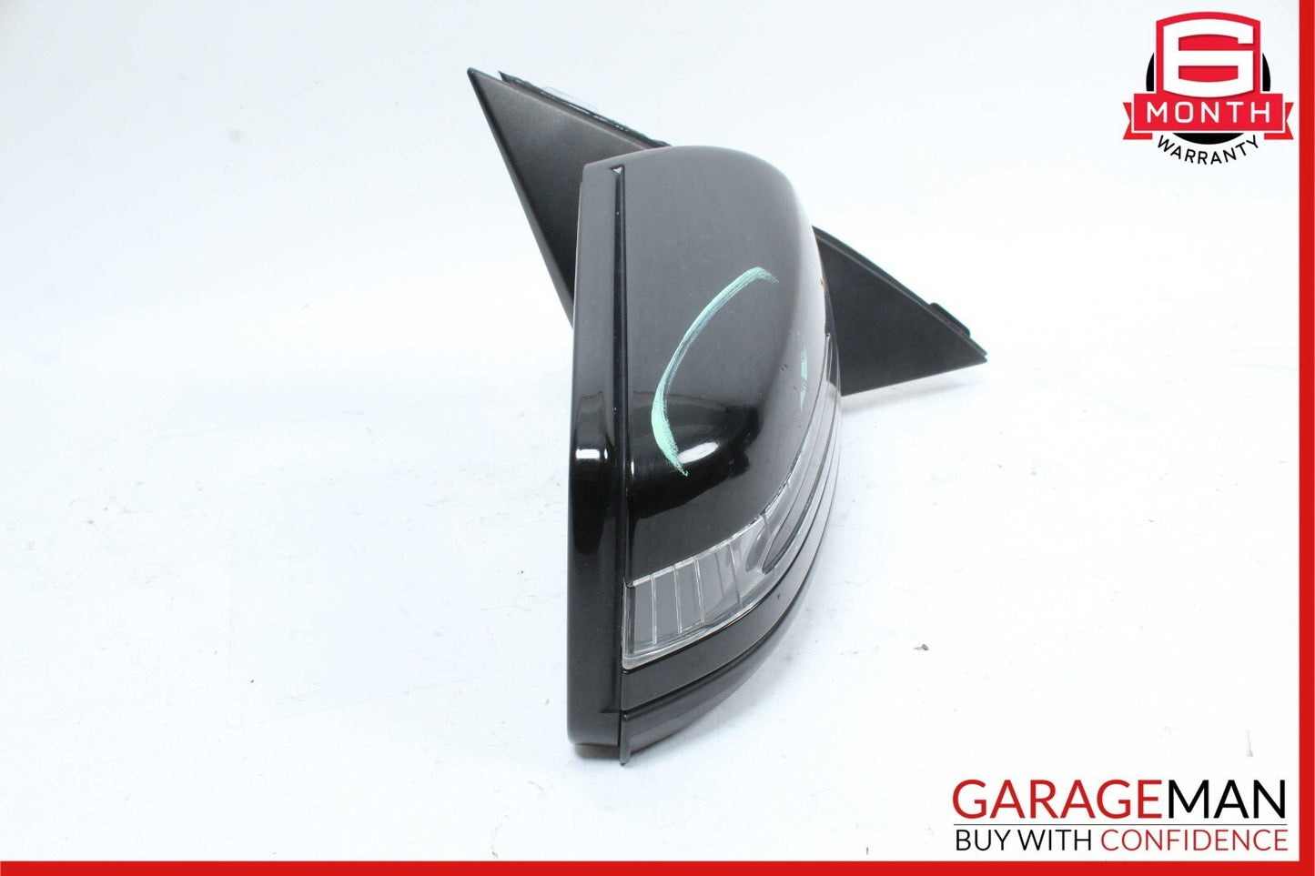 12-14 Mercedes W204 C250 C63 Front Right Side Mirror Door Rear View Glass Black