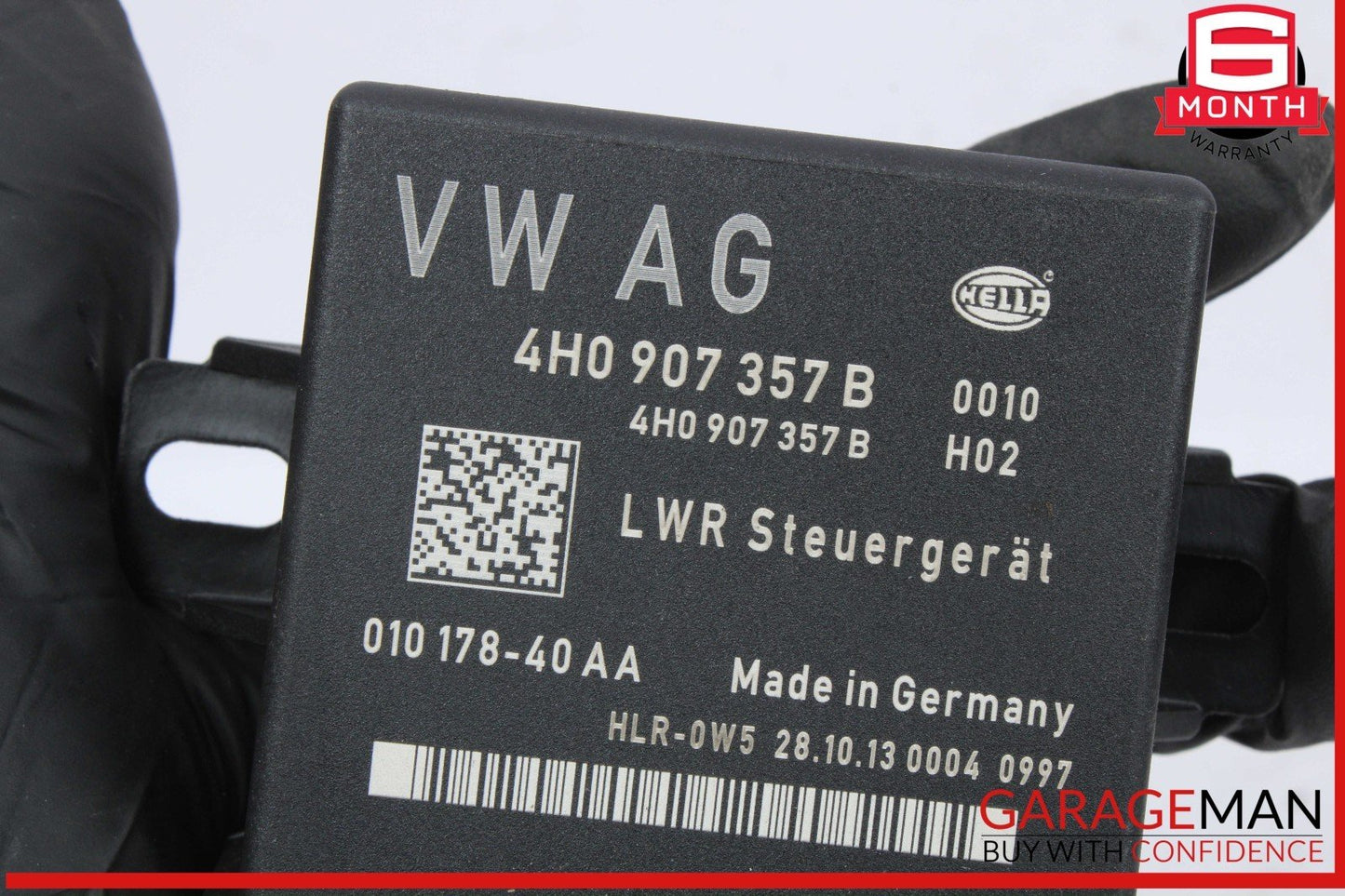 12-18 Audi A6 A7 Head Light Head Lamp Range Control Module Unit 4H0907357B OEM