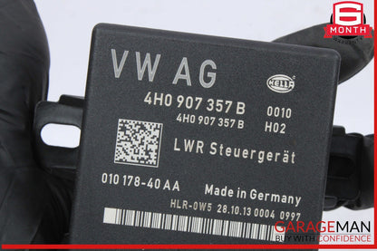 12-18 Audi A6 A7 Head Light Head Lamp Range Control Module Unit 4H0907357B OEM