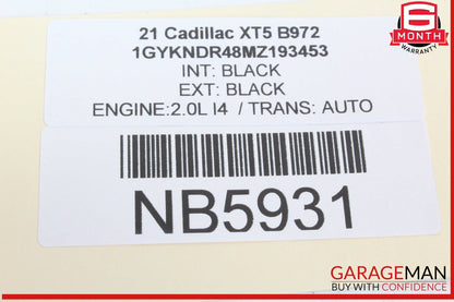 17-25 Cadillac XT5 Front Windshield Lane Departure Camera 84905256 OEM