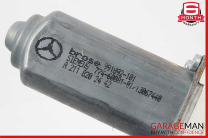 03-09 Mercedes W211 E350 E320 Rear Right Side Door Window Regulator Motor OEM