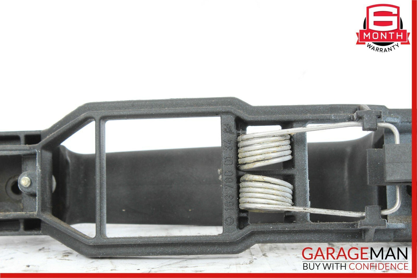 98-05 Mercedes W163 ML320 ML55 AMG Rear Left Side Exterior Door Handle Black OEM