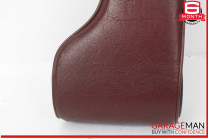 84-93 Mercedes W201 190E 190D Front Center Console Arm Rest Armrest Red OEM